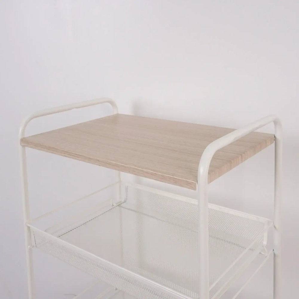 Этажерка 4х-секционная «Ладья 34КС», цвет белый, 45*30*88см