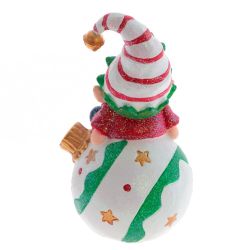 GAEM Фигурка декоративная "Гном" с подсветкой (LR44 2 шт), L10 W9 H18 см, 2в.