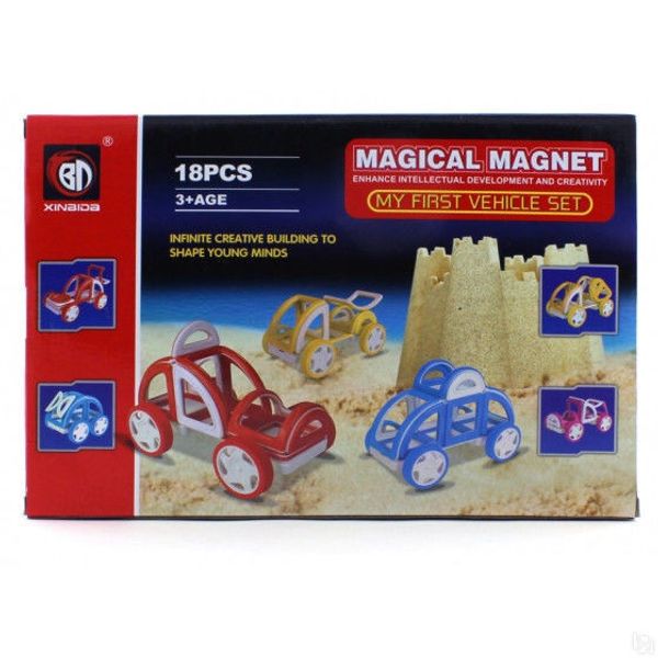 Магнитный конструктор Magical Magnet 18 деталей