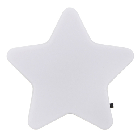 BY Светильник-ночник в розетку Звезда светодиодный, 1Вт, 8см, 230В, пластик, белый
