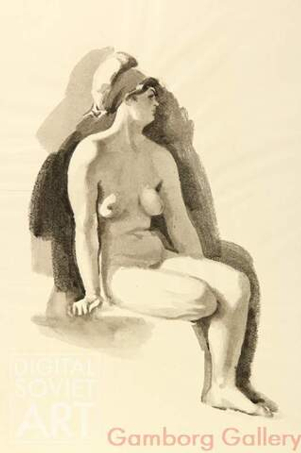 Брискин Вениамин Маркович (1906-1982) - эротическое искусство русского художника