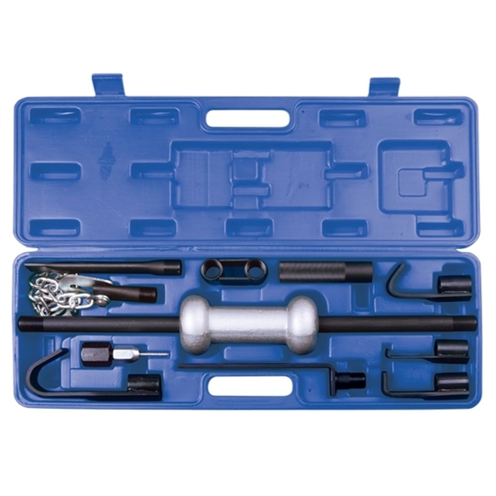 KING TONY (9CH01) Обратный рихтовочный молоток, комплект принадлежностей, 11 предметов