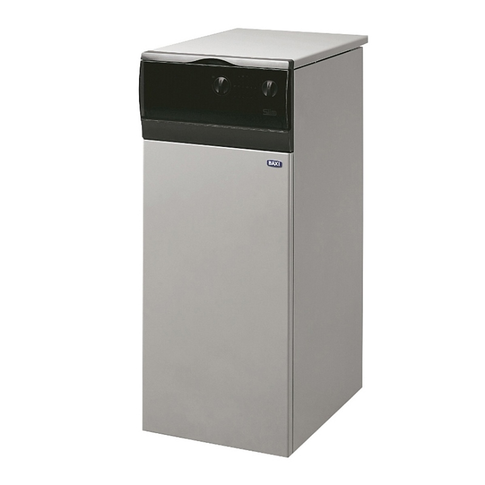 Котел газовый напольный Baxi SLIM 1.400 iN (с чугунным теплообменником и открытой камерой сгорания)