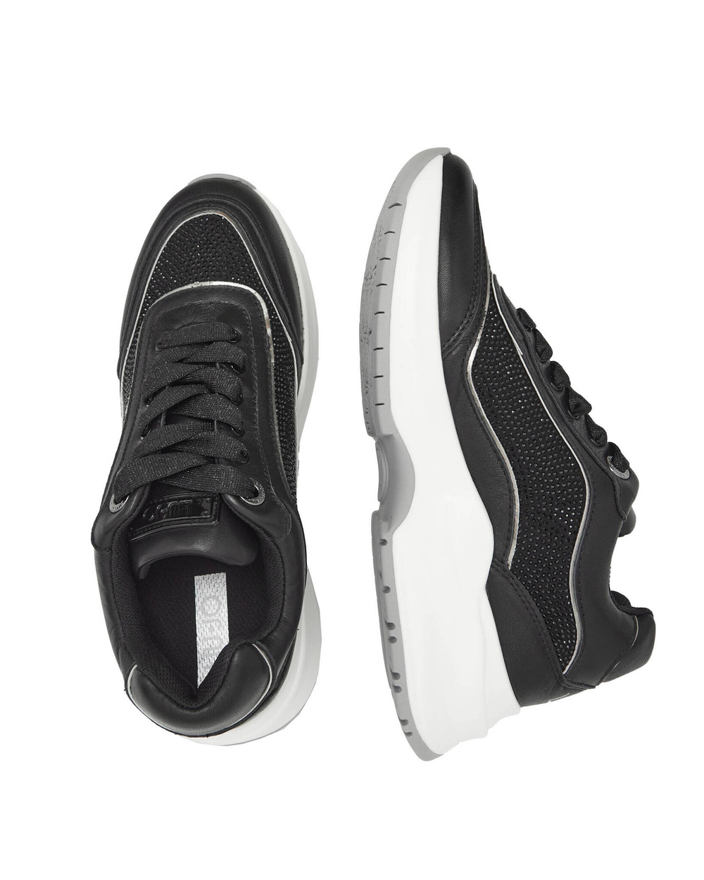 кожаные кроссовки lily 15 Liu Jo - черный(BA3077 PX073)