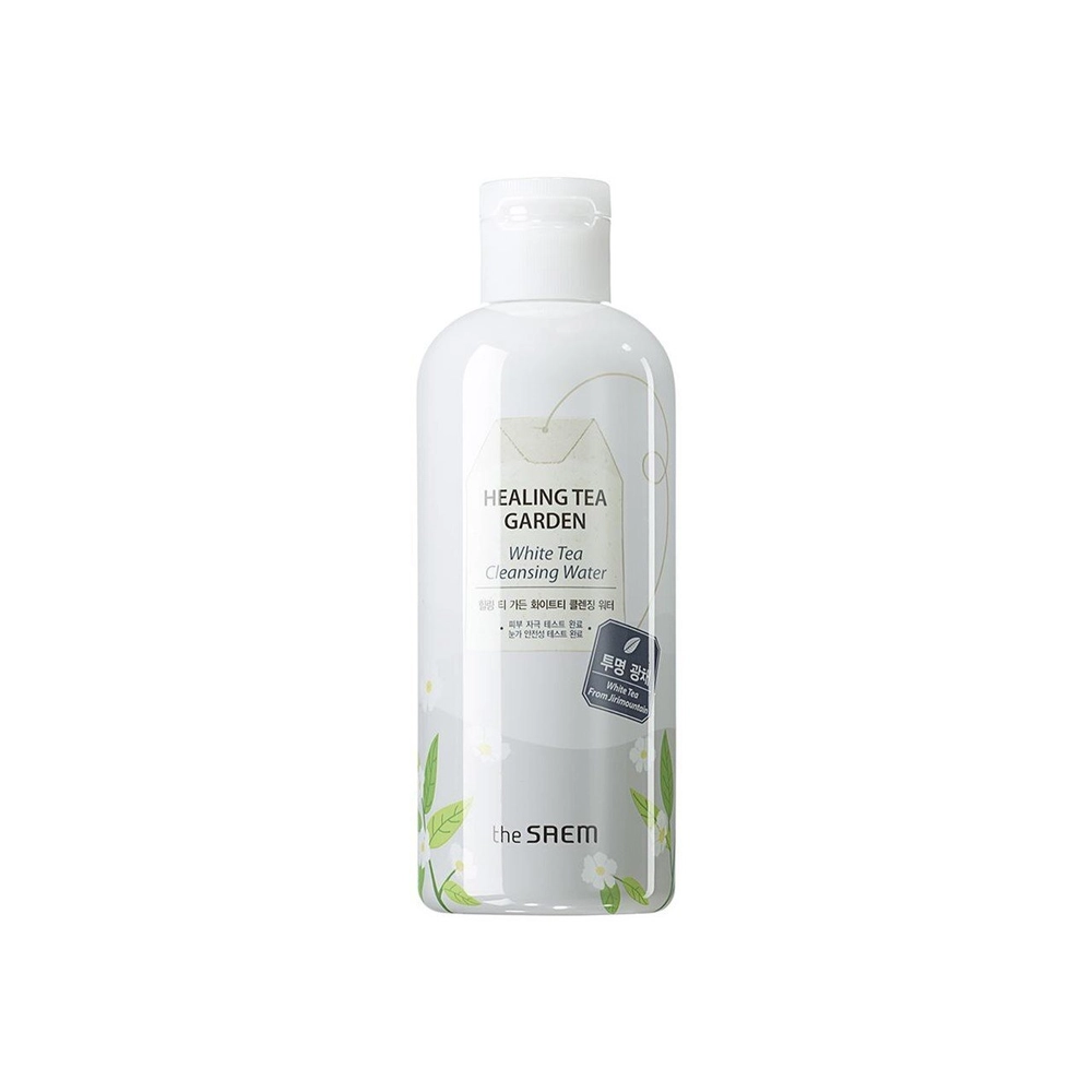 Вода очищающая увлажняющая с экстрактом белого чая the Saem Healing Tea Garden White Tea Cleansing