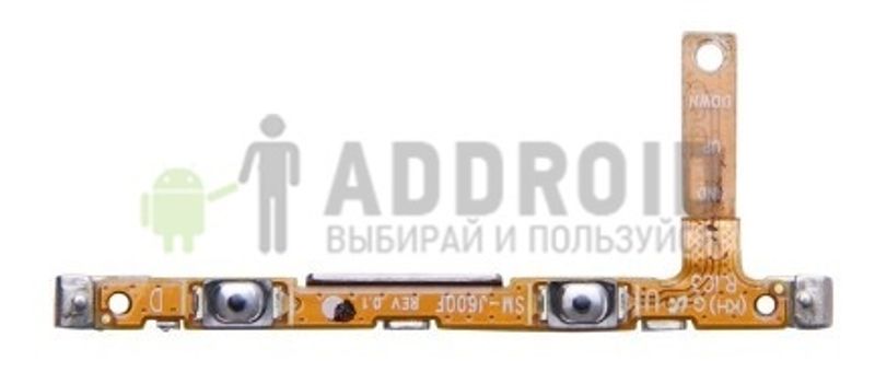 Шлейф для Samsung Galaxy A6+ Plus (2018) с кнопками регулировки громкости