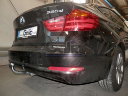 Фаркоп оцинкованный Galia B0216C для BMW 3-SERIES, GT, 2013-2018(паспорт и сертификат в комплекте)(без электрики)