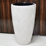 Кашпо Флэйм 61л, со вставкой 289*230мм (светло-бежевый)