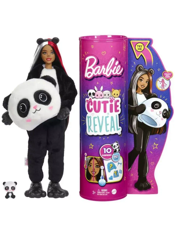 Кукла Барби Cutie Reveal Панда HHG22