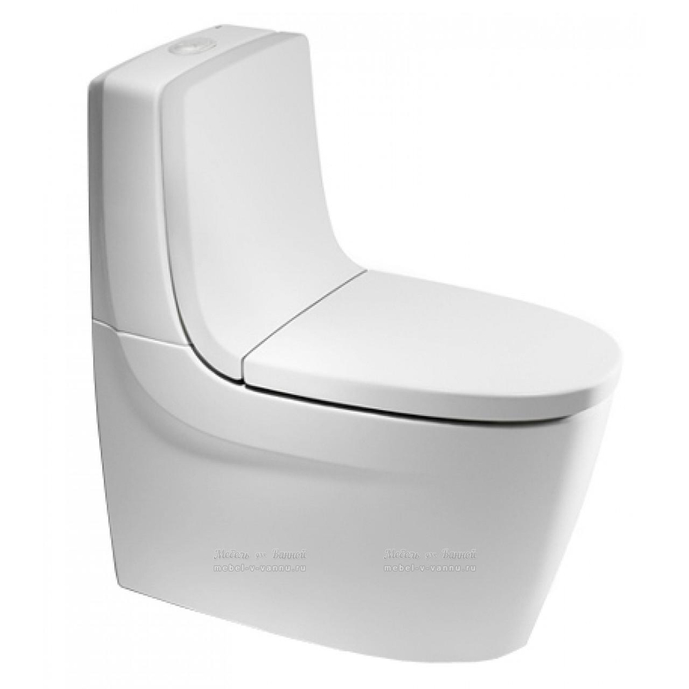 УНИТАЗ-КОМПАКТ ROCA KHROMA c сиденьем и спинкой