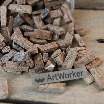 Колотый натуральный камень NS31, 350 гр