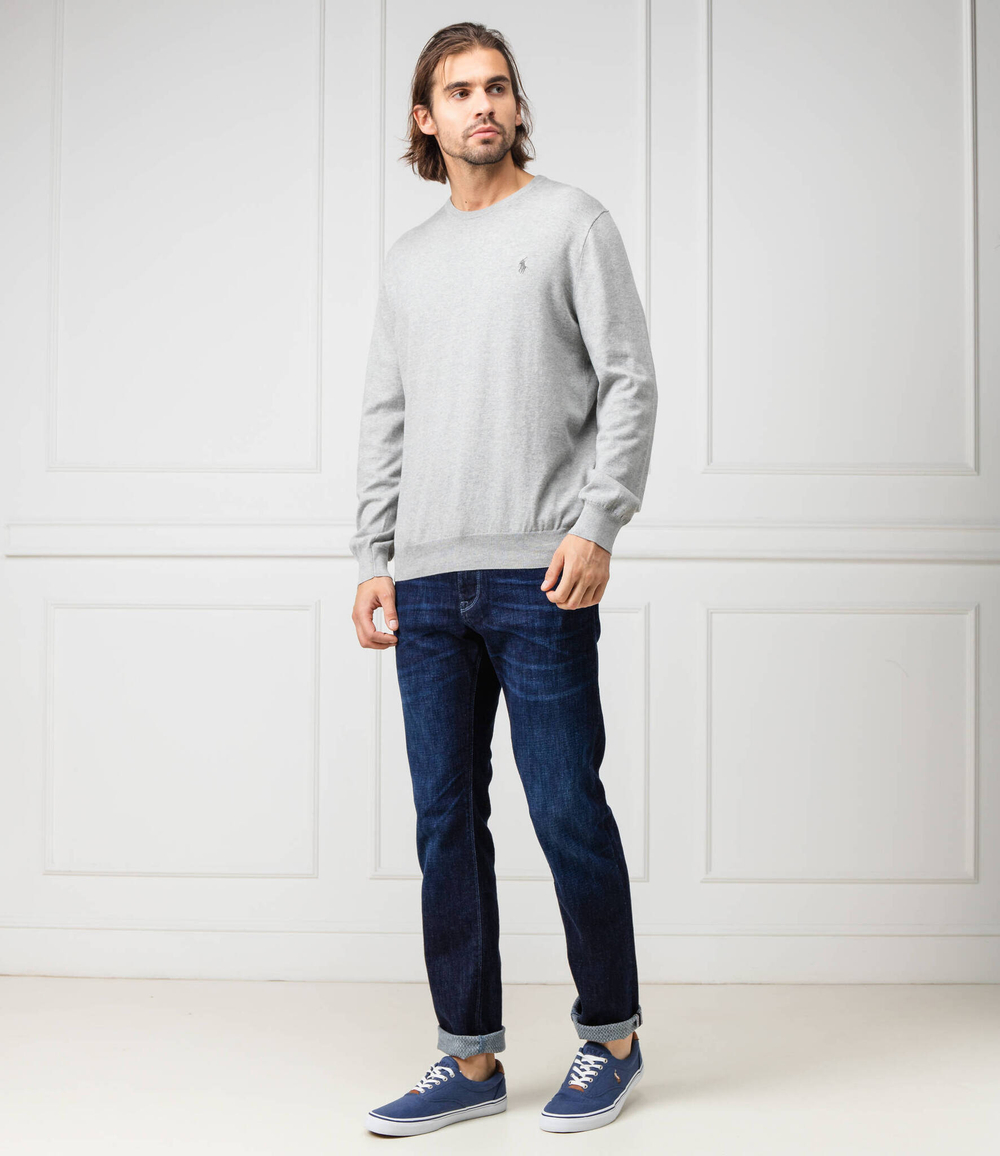 свитер POLO RALPH LAUREN - темно-синий(710684957)