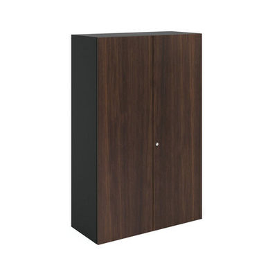 COTTO Гардероб базовый H.156 ДУБ ЖЖЕНЫЙ/ЧЕРНЫЙ