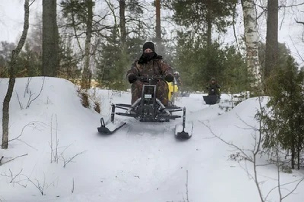 Мотобуксировщик РЫБАК PKD. PSD 15 л.с. (длинная база 1430мм)