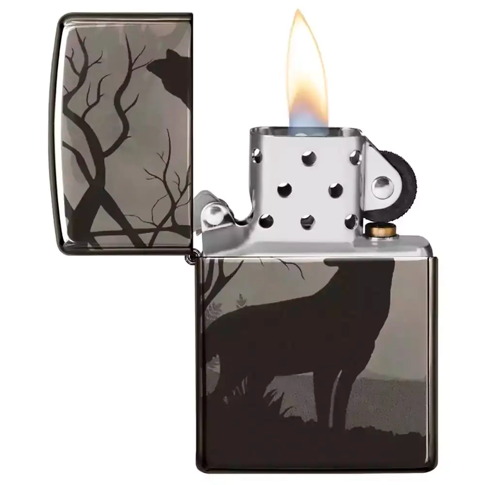 Зажигалка Zippo 49188 Classic, Black Ice