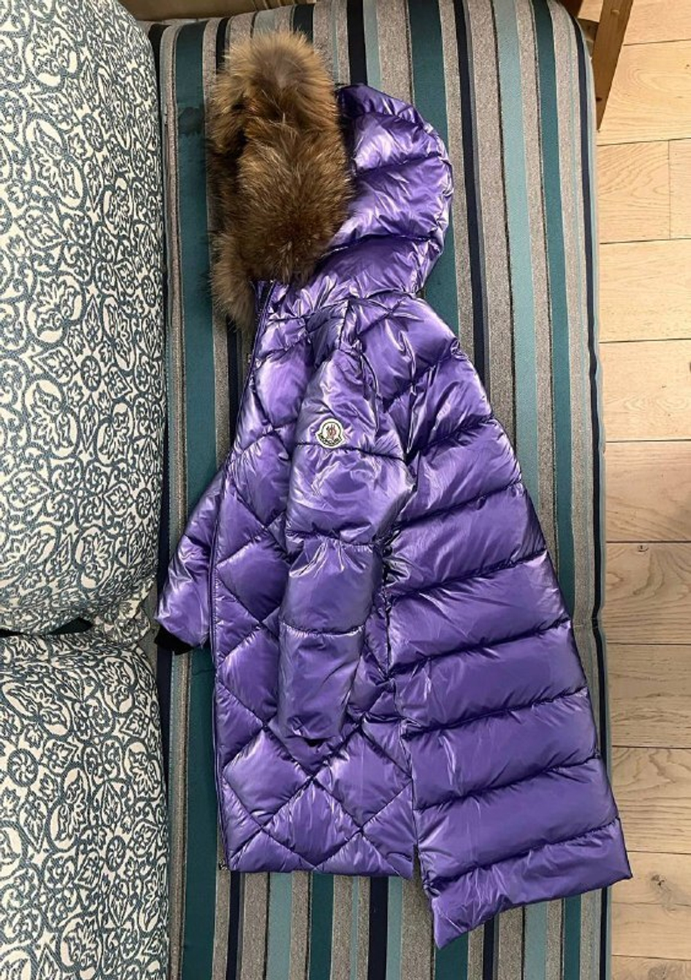 Детское пальто на пуху Moncler Coat
