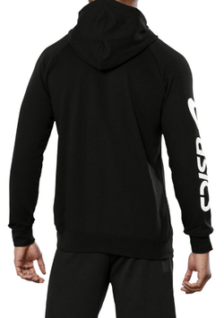 Мужская теннисная кофта Asics Big Asics FZ Hoodie M - черный