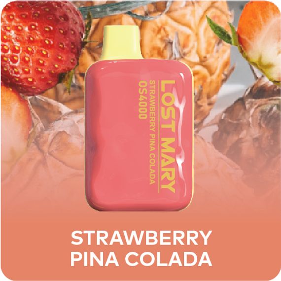 Lost Mary OS4000 - Strawberry Pina Colada (5% nic)