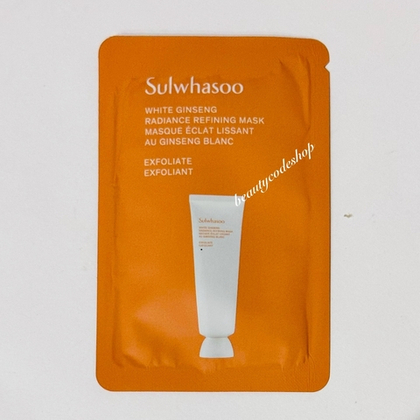Очищающая маска SULWHASOO WHITE GINSENG Radiance Refining 5 мл.