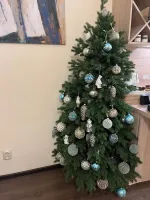 Елка Половинка «Графская» пристенная-угловая (Литая+пвх) от 1,5 м до 2,1 м