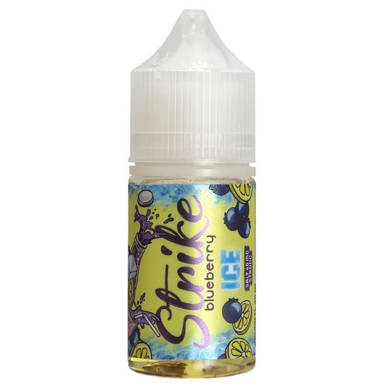 Жидкость Strike Ice (30 мл, 20 мг SALT) Blueberry Lemonade