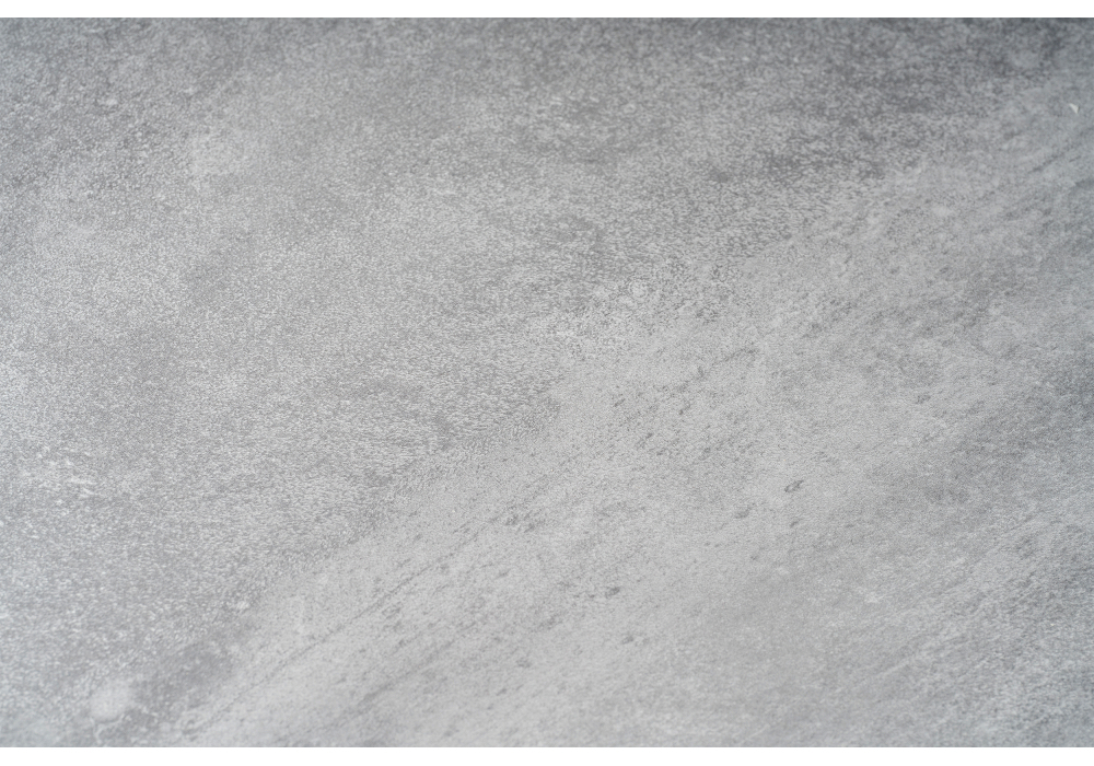 Стол деревянный Woodville Лота Лофт 120х75 бетон светлый, черный матовый, ножки черные