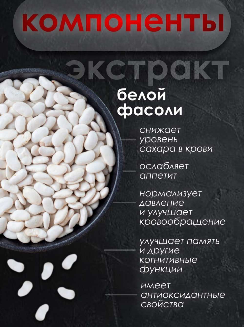 Блокатор калорий на основе древесного угля