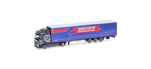 Грузовик Mercedes-Benz Actros Streamspace 2.3 15м низкорамный пп "Toni Hotz"