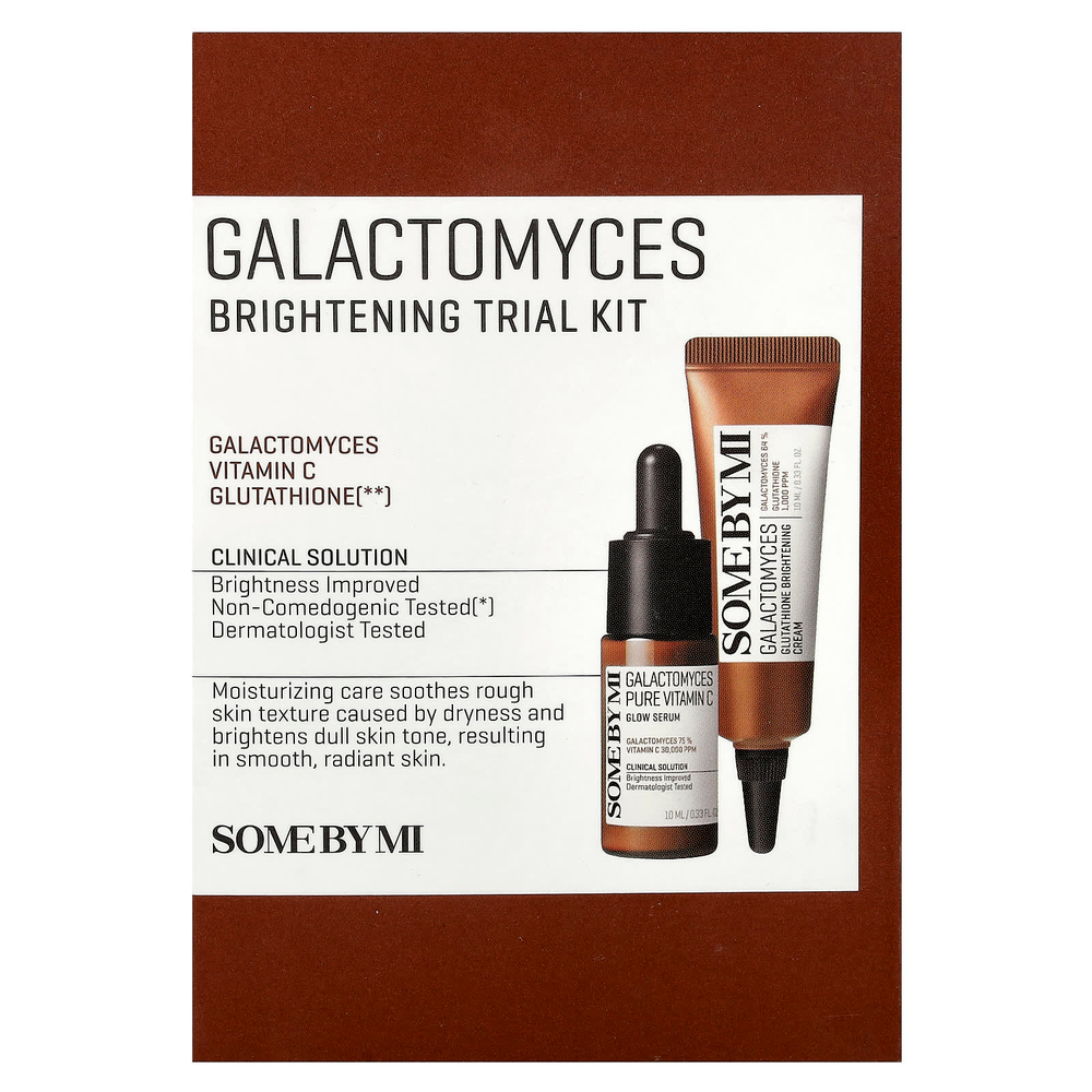 SOME BY MI, Пробный набор для осветления Galactomyces, набор из 2 предметов