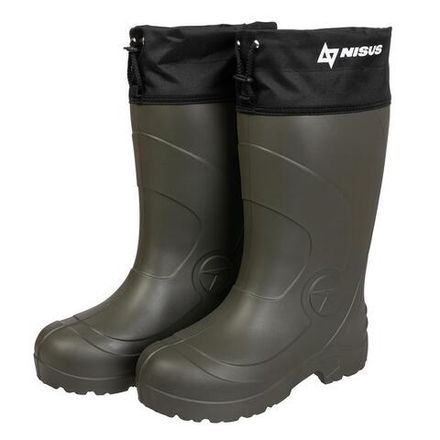 Сапоги ЭВА -50С меховой вкладыш, манжета 46/47 олива, (С-031) NISUS