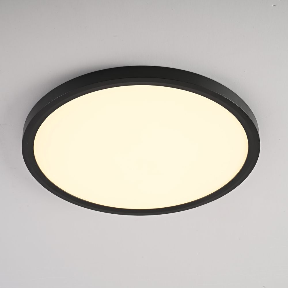 Потолочный Светильник Slim D30 Чёрный By Imperiumloft