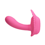 Розовый вибратор для вагинальной стимуляции точки G Pretty Love G-spot Vibrator Fancy Clamshell with Remote BI-014368W-3
