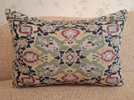 Декоративная гобеленовая наволочка для интерьерной подушки Ковровый узор 3 68х47