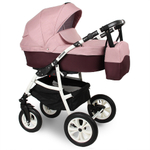 Коляска SERENADE 20 2в1 (Smile Line) (Se 24 (баклажан+т.розовый))