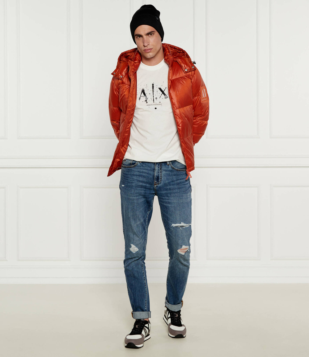 Футболка Armani Exchange - кремовый(XM000062 AF10356)