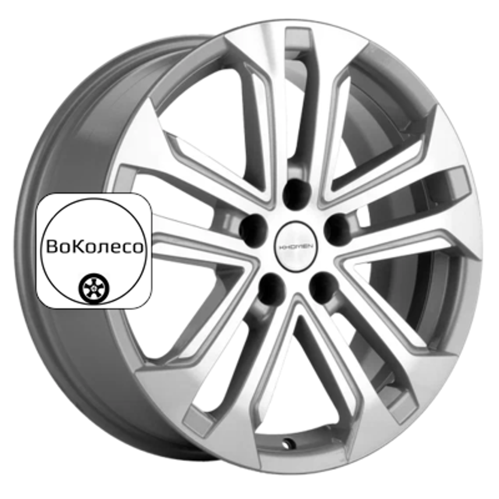 7x18/5x114,3 ET37 D66,5 KHW1803 (Dargo/Jolion) F-Silver-FP Khomen Wheels
