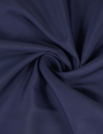 Ткань плащевая на флисе клетка, 270 гр/м2, 150 см, тёмно-синий