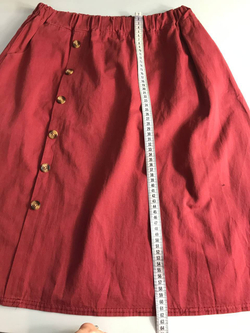 Юбка для легкого образа, визуально на 48 размер