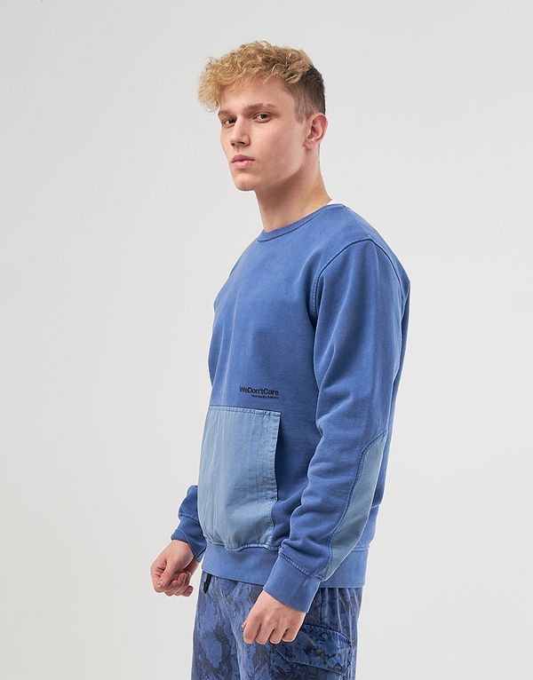 Толстовка We Don’t Care GD Sweatshirt Blue - фото 3