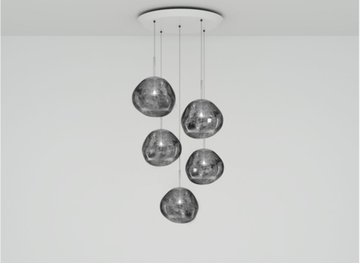 Люстра TOM DIXON MELT MINI CHROME ROUND