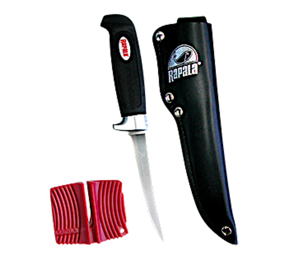 Нож Rapala BP709SH1 Филейный (лезвие 23 см,чехол) -