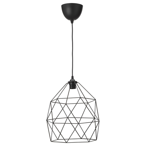 Подвесной светильник IKEA BRUNSTA / HEMMA, Черный, 30 см