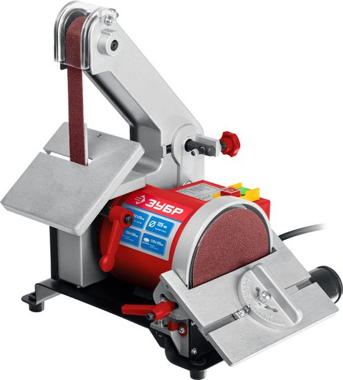 Тарельчато-ленточный шлифовальный станок "ЗУБР" ЗШС-330