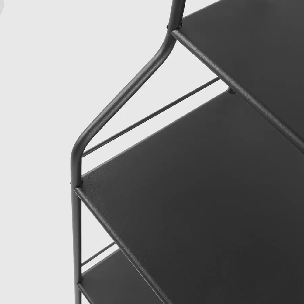 Книжный шкаф - FRÖSJÖN /FRОSJОN IKEA/ ФРЕЗЬЕН ИКЕА,  156х40 см, черный