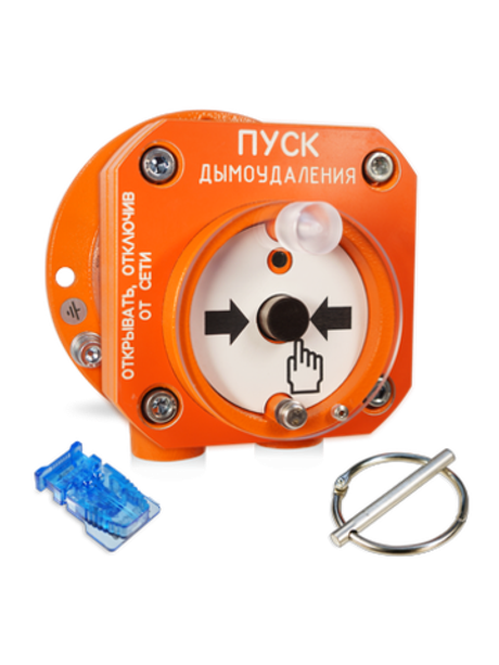 С2000 Спектрон-512-Exd-Н-УДП-02 Устройство пуска дымоудаления взрывозащищенное адресное.