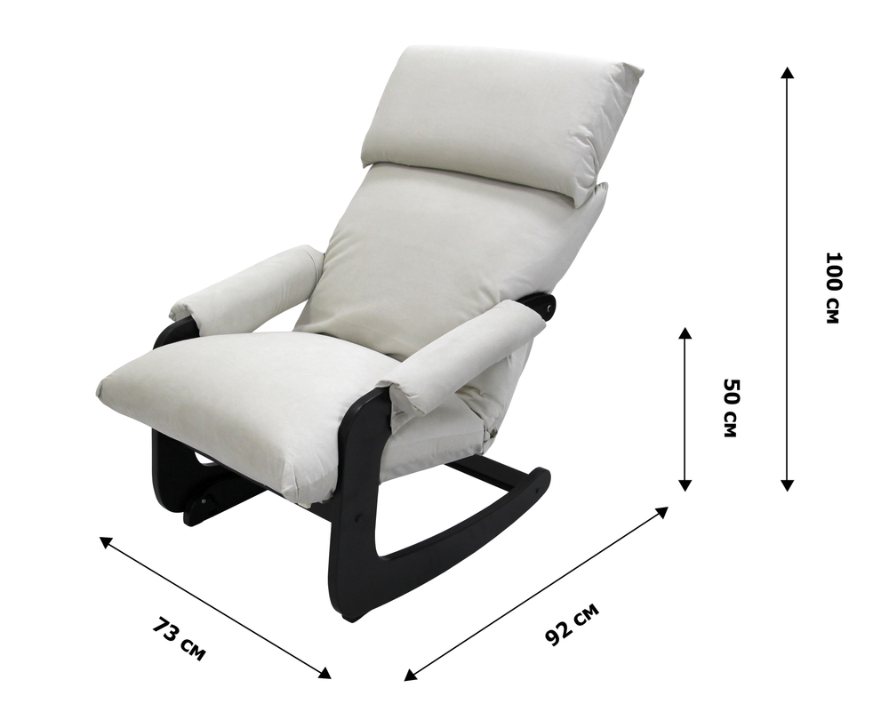 Кресло Трансформер Амадео ВБ №81  арт.20036 1уп.(каркас венге, сиденье бежевое Maxx 100)