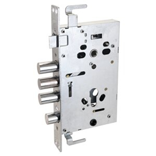 Замок врезной  для китайских дверей ЗАМКОФФ б/цил  АВТОМАТ 674 AR правый.