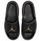 Jordan Franchise Slide 'Black Metallic Gold'