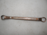 Ключ 2-хсторониий накидной коленчатый 17х19мм CHROME VANADIUM