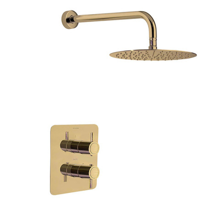 Встраиваемый термостатический смеситель для душа на 1 выход с тропическим душем ODISEA K3924012OC